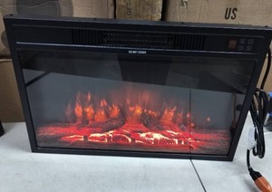 lot 3848 image: Electronic Fireplace MEF-26 120V