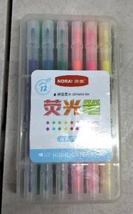 lot 3855 image: Nora Highlighters 12 Pack