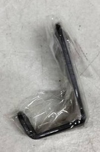 lot 3861 image: Manmilai Wall Hook 8pc Sand Black 2 Pack