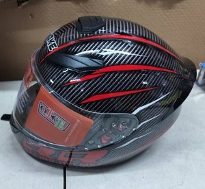 lot 3865 image: OKE Helmets RR Racing Helmet