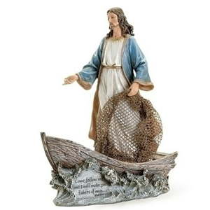lot 2392 image: Roman 11.25 Jesus Christ the Fisherman Religious Figure