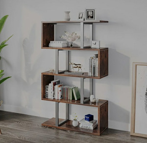 lot 2408 image: Yita Home Pure & Easy 5 Tier Bookshelf