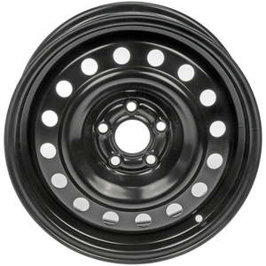 lot 1581 image: Dorman 939-275 Steel 15 Wheel Rim 15 x 6-inch 5-Lug Black for Specific Chrysler Models