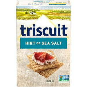 lot 1583 image: 6pk TRISCUIT CRACKERS HINT OF SALT 1X8.5 OZ Best By Sep 28 2023