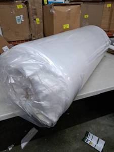 lot 5586 image: White Mattress, 37cm X 37cm X 102cm