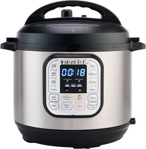 lot 5629 image: Instant Pot - 6Qt Duo Pressure Cooker - Silver