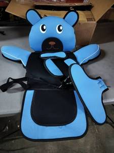 lot 1603 image: New Simple Childrens Non-safety Seat Booster Pad Non-car Portable Strap 0-4 3-12 Years Old Car Baby Chair