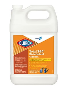 lot 3796 image: CloroxPro Clorox Total 360 disinfectant cleaner 128 Ounces