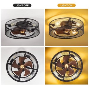 lot 3868 image: Hoeuns Ceiling Fan Light