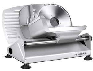 lot 5566 image: Meat Slicer, Anescra 200W Electric Deli Food Slicer