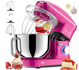 lot 2396 image: Facelle Kitchen Stand Mixer (Purple)