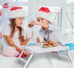 lot 2432 image: Artmeer White Breakfast Tray