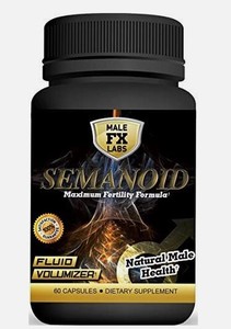 lot 3815 image: Male FX Labs Semanoid Maximum Fertility Formula 60 Capsules (EXP 0624)