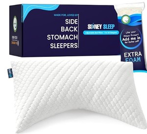 lot 1596 image: Sidney Sleep Queen Size Side Sleeper Pillow