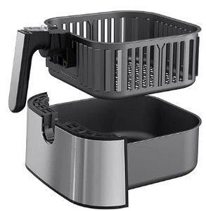 lot 1616 image: Innsky Air Fryer Accessories, Replacement 5.8QT Basket For Innsky 55SA1U
