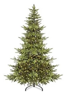 lot 1631 image: TURNMEON 6ft Aspen Fir Artificial Christmas Tree 965 Tips Needles Retail&nbsp$129.99