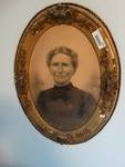 Antique picture frame w/ photo