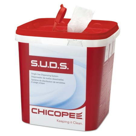 lot 280110 image: Chicopee S.U.D.S. Single Use Dispensing System Towels For Quat, 10x12,110Roll,6 RlCtn