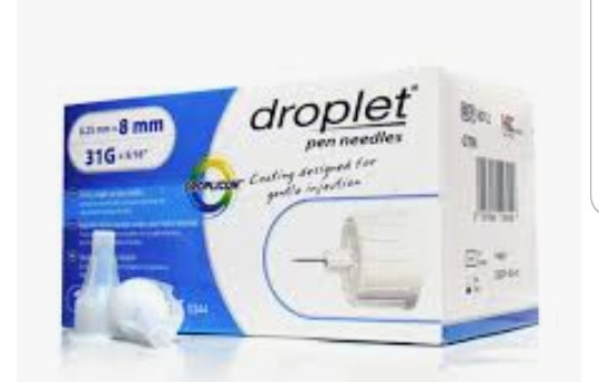 lot 540152 image: droplet� pen needles 8309 31G x 8mm Autoinjector needle
