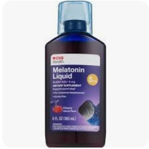 lot 540173 image: CVS Health Melatonin Liquid, 6 FL OZ Cherry Flavor