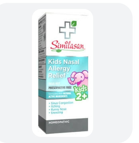 lot 540177 image: Similasan Kids Homeopathic Nasal Allergy Relief 0.68 oz