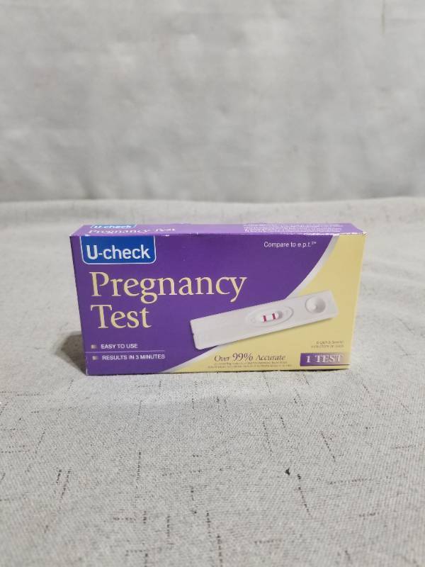 lot 540186 image: U-Check Pregnancy test