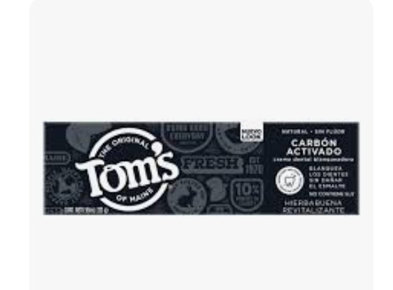 lot 540227 image: Tom s of Maine Charcoal Anticavity Toothpaste 4.7oz