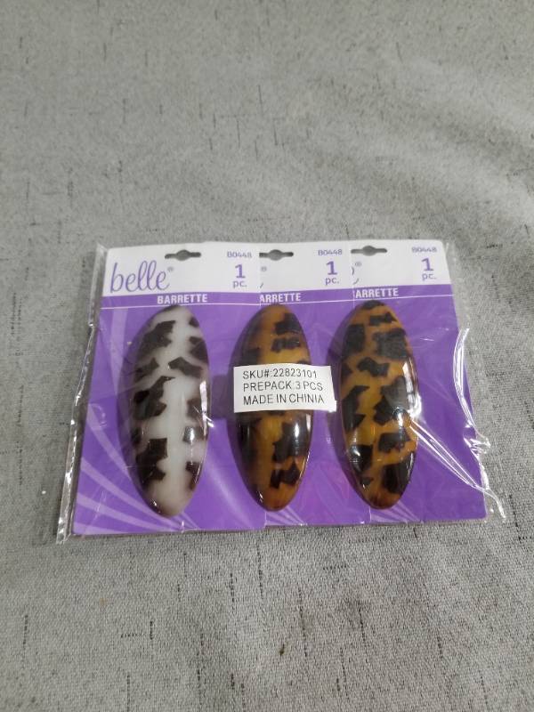 lot 540262 image: Belle Barrette 3 Packs