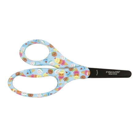 lot 320041 image: Fiskars Designer Non-stick Blunt-tip Kids Scissors (5 in.) - Kawaii Ice Cream