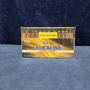 lot 54345 image: Pack Of Double A Batteries 48 Of Them