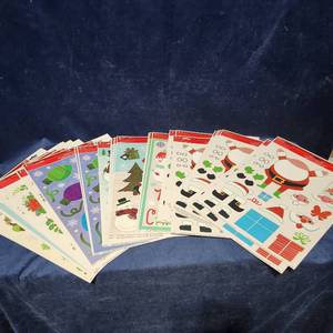 lot 54361 image: Lot Of Holiday Stickers
