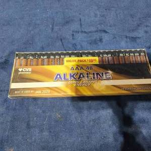 lot 54368 image: 48 AAA Batteries
