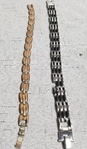 lot 51322 image: Pair Of Mens Bracelets