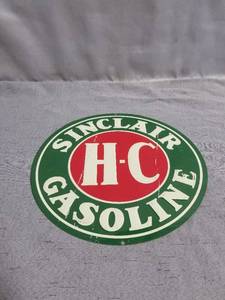 lot 51333 image: Vintage Sinclair Metal Sign