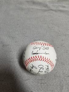 lot 51340 image: Pre-printed Autographed Baseball