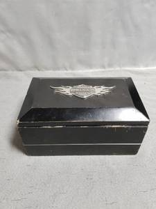 lot 51353 image: Harley-Davidson Jewelry Box Its A Bit Rough