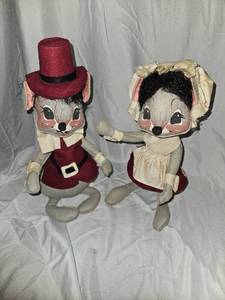 lot 79 image: Vintage Annalee Pilgrams