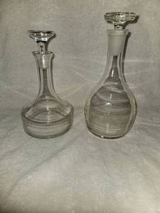 lot 99 image: Vintage decanters