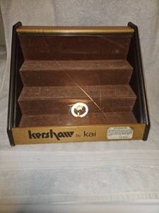 lot 109 image: Vintage Kershaw knife display box
