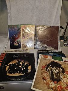 lot 123 image: 10 vinyl records