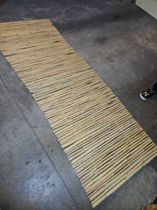 lot 134 image: Bamboo screen