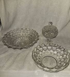 lot 146 image: 1940s American Fostoria patern glassware