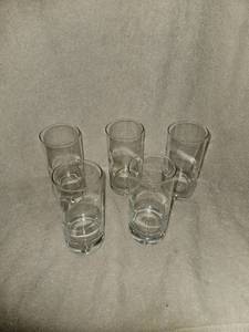 lot 163 image: 5 Tall drinking galsses
