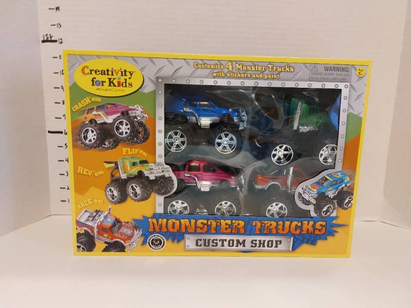 Monster Trucks Custom Shop.