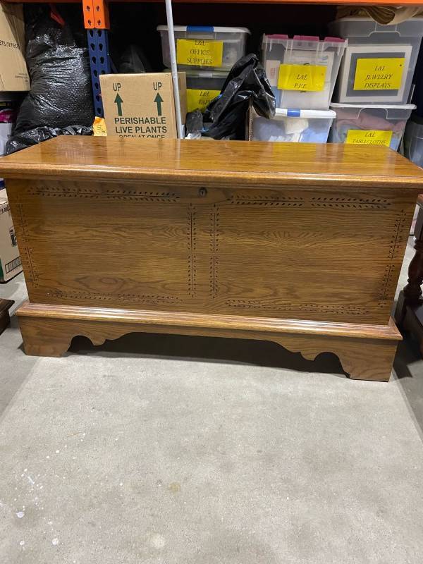 L & L Estate Sales small warehouse sale featuring Bassett furniture