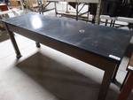 Science lab table, no contents.  6 ft by 2 ft