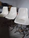 Lot of 3 Swivel Chairs.
