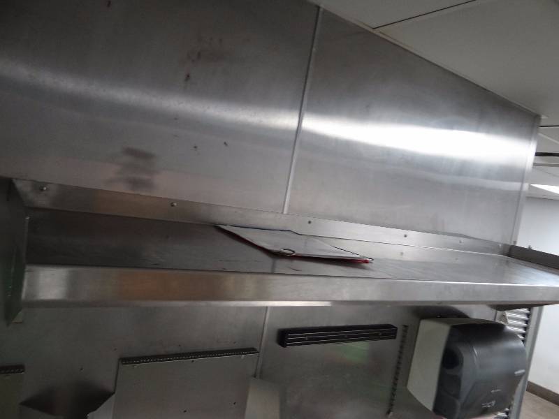 lot 4128 image: 72x18 Fully Stainless Wall Mount Shelf