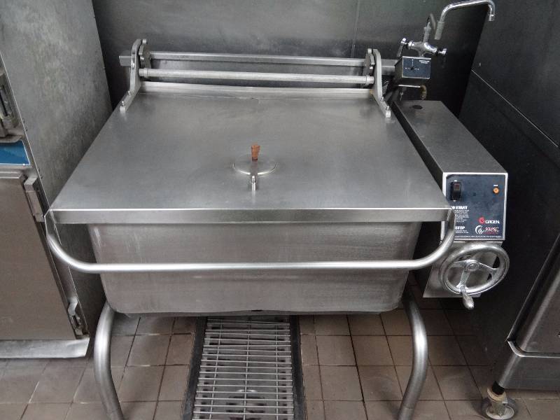lot 4142 image: Groen 40 Gallon Brazing Pan