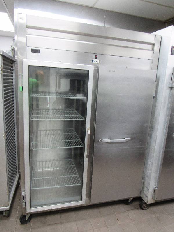 lot 4078 image: Randell  46 Cu Ft Reach-In Double Door Refrigerator